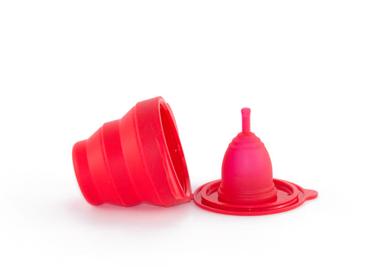 Ruby Cup + Clean Cup Combo (Red)